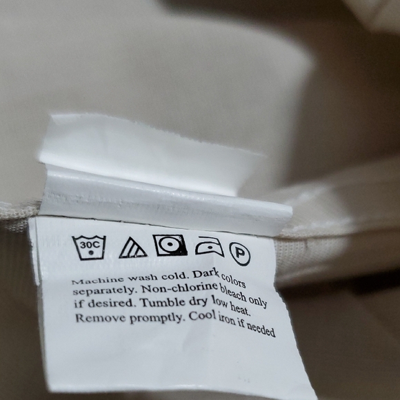 Chaps Men's Cream Shirt - Picture 3 of 7